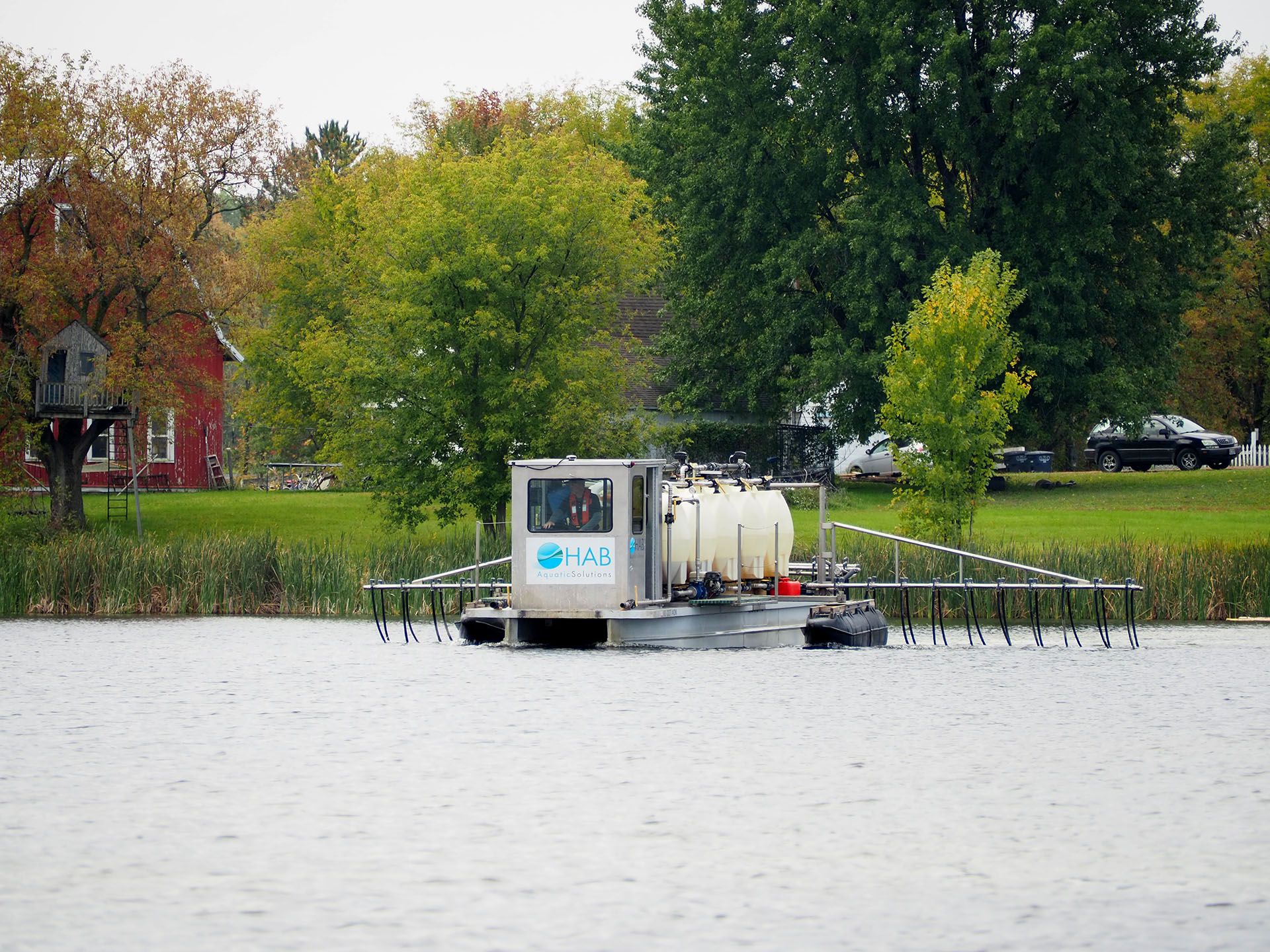 Moody Lake Alum Treatment Comfort Lake Forest Lake Watershed District